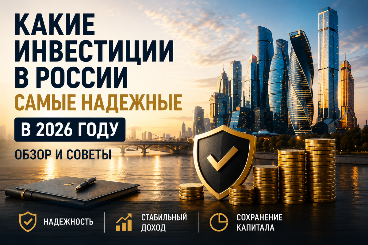 Какие инвестиции в России самые надежные в 2026 году - обзор и советы