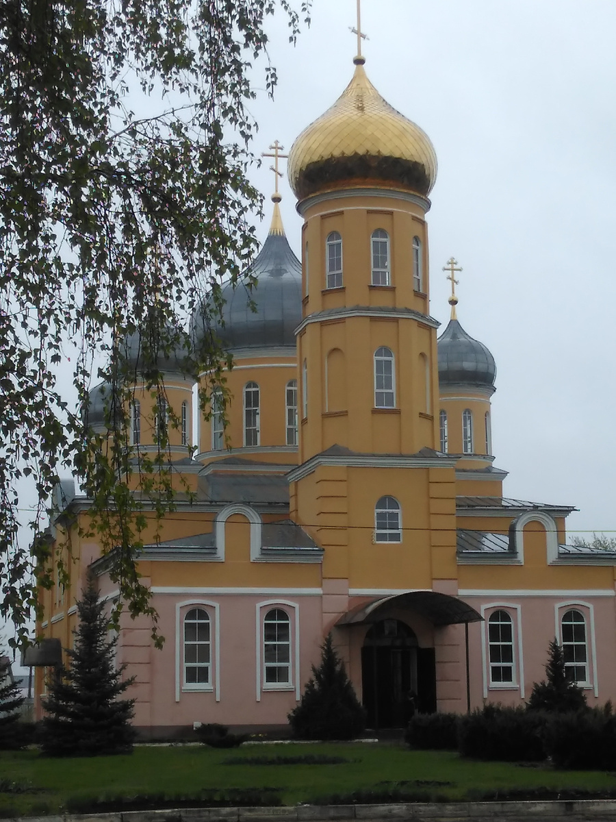 храм в Нижнем Ломове- фото автора ( Аура)