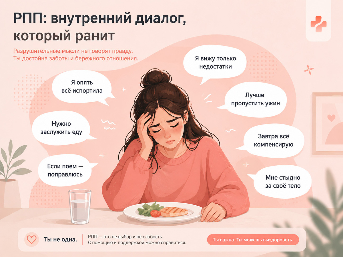 Внутренний диалог при РПП