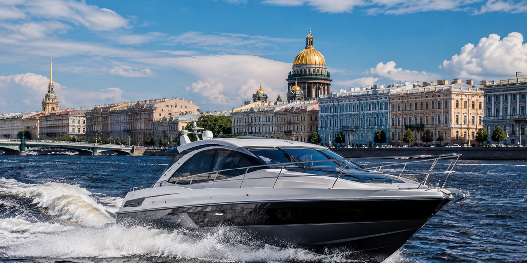 Яндекс Go запустил аренду прогулочных катеров в Петербурге