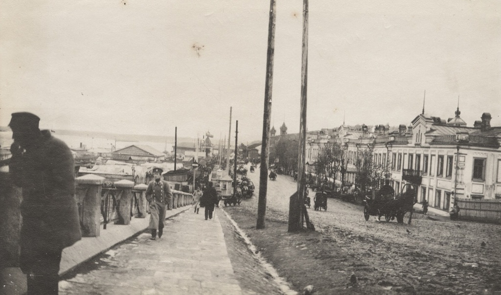 Набережная реки Камы в Перми. 1908 год. Источник: russianphoto.ru