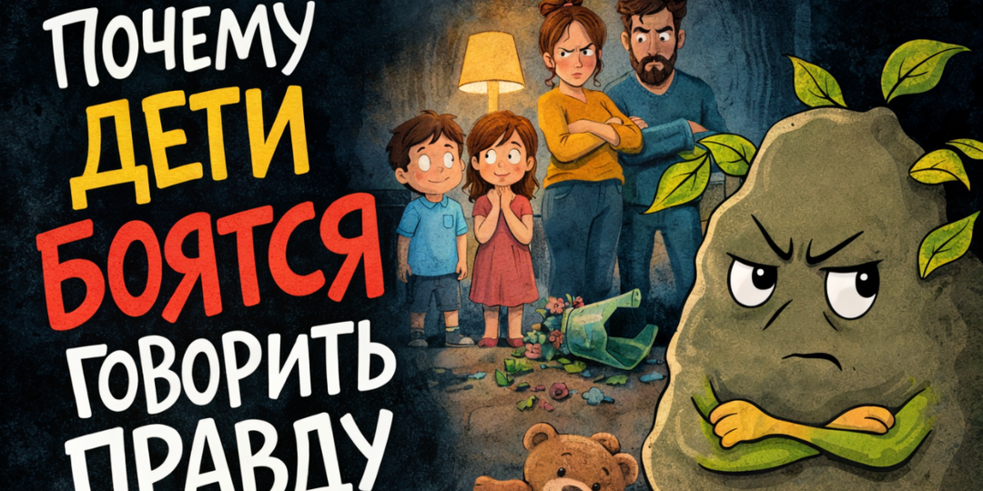Почему дети боятся говорить правду