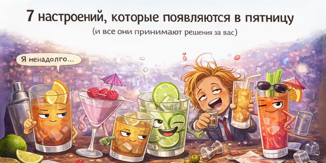 7 настроений, которые появляются в пятницу после 18:00