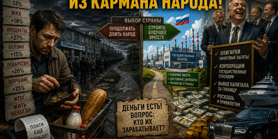 Касса для бедных: у простого человека снова ищут что бы еще отобрать.