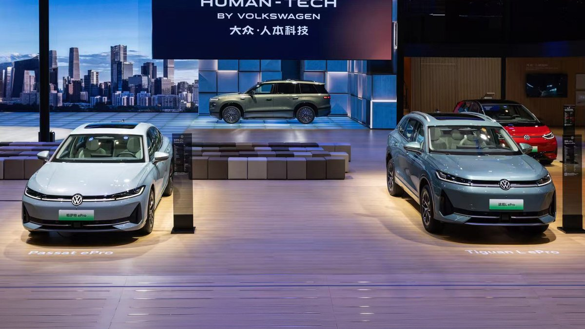 Новые Volkswagen Passat ePro и Tiguan L ePro поступили в продажу
