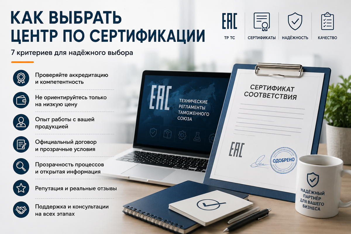 Как выбрать центр по сертификации