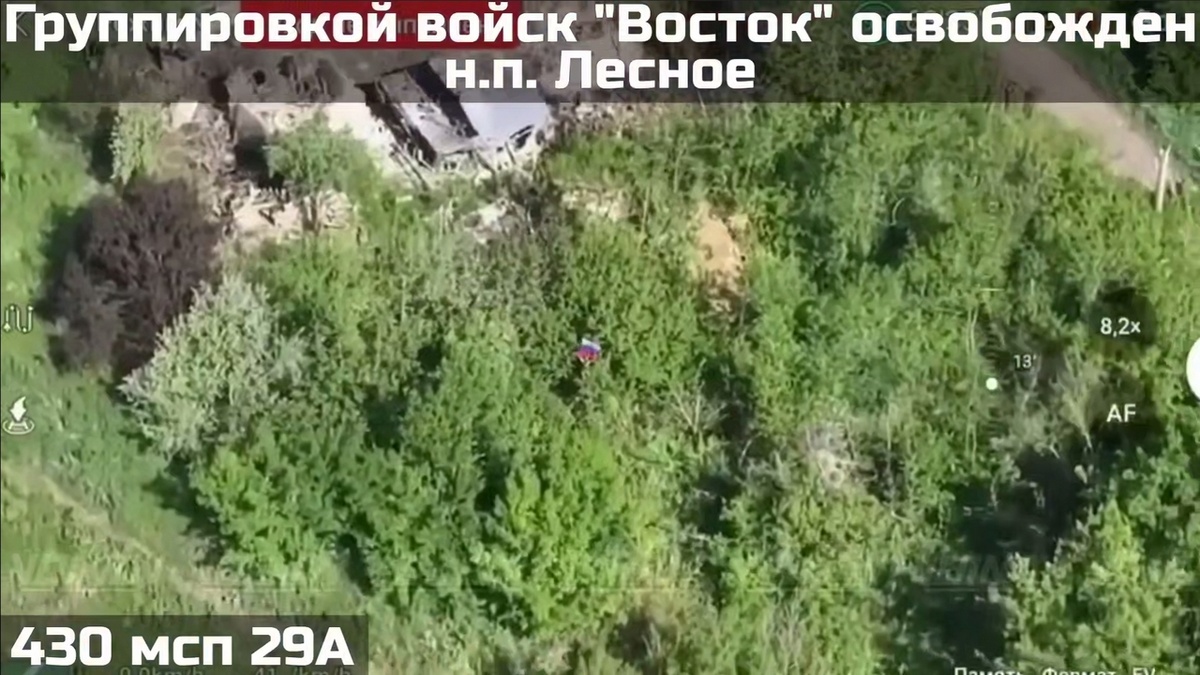    Фото: кадр из видео Telegram-канала «Воин DV»