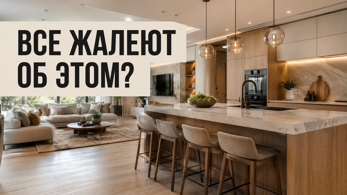 Кухня-гостиная: как объединить пространство и не пожалеть через год

