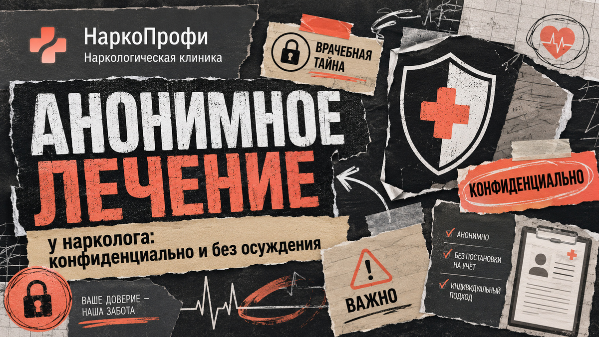Лечение в наркологической клинике позволяет получить помощь конфиденциально.