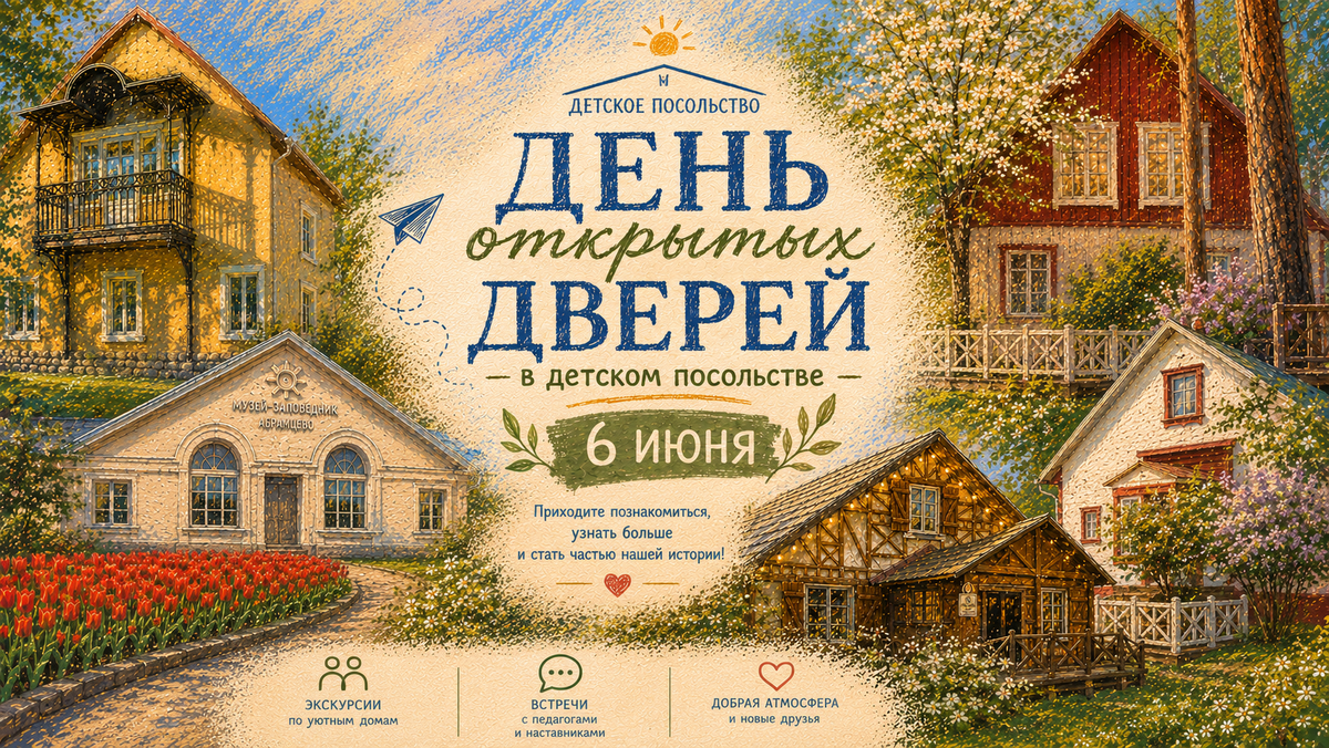 День открытых дверей в Детском Посольстве пройдет 6 июня с 10:00 до 18:00.