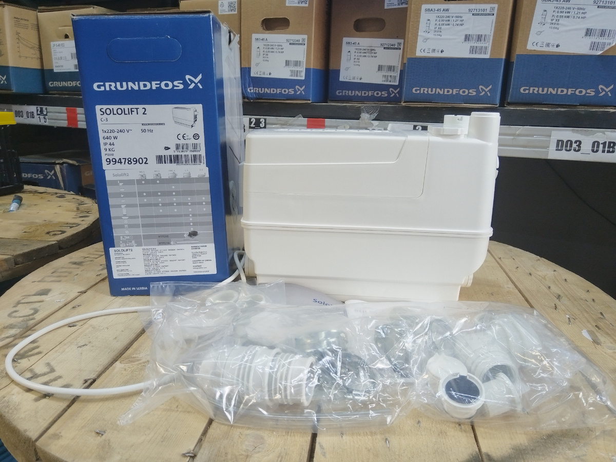 Копмплектация Grundfos Sololift2 C-3