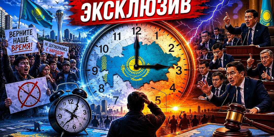 «Жуткое неудобство!» Как Казахстан переходил на единый часовой пояс и зачем. Депутат Мажилиса РК в интервью на МаксимУм!