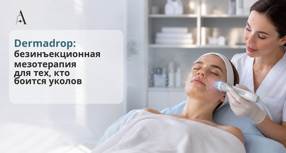 Dermadrop: безинъекционная мезотерапия для тех, кто боится уколов