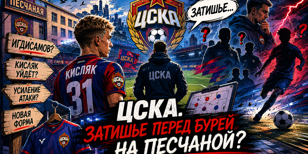 ЦСКА. Затишье перед бурей на Песчаной?