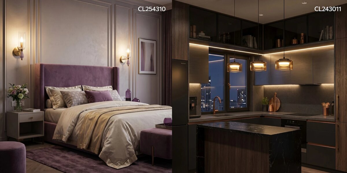 Светильники Citilux со сменными лампами