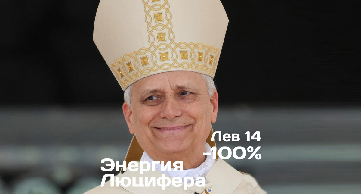 Лев XIV имеет контракт с Люцифером и обладает энергией -100%