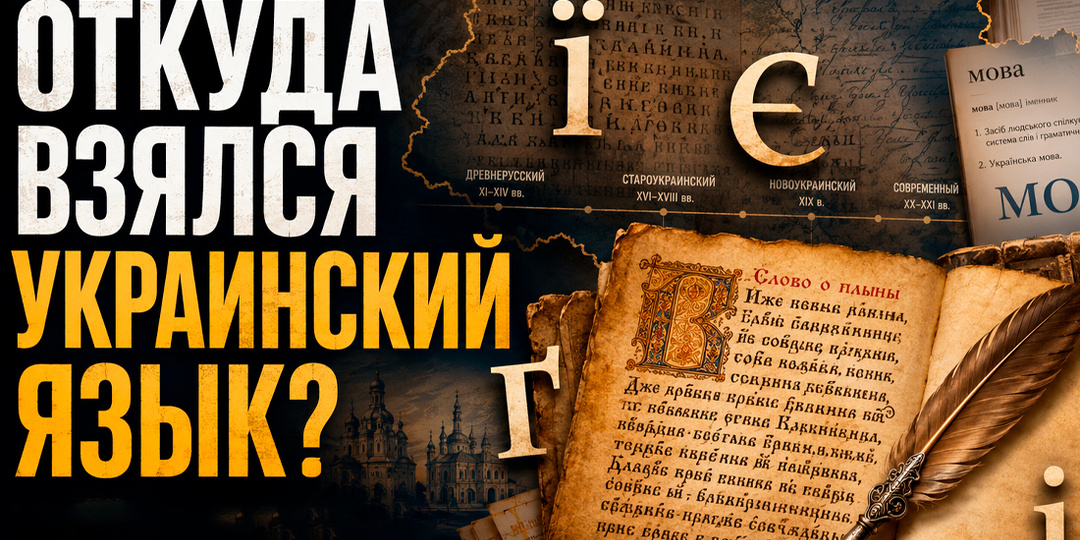 Как появился украинский язык, и в чём его главные отличия от русского