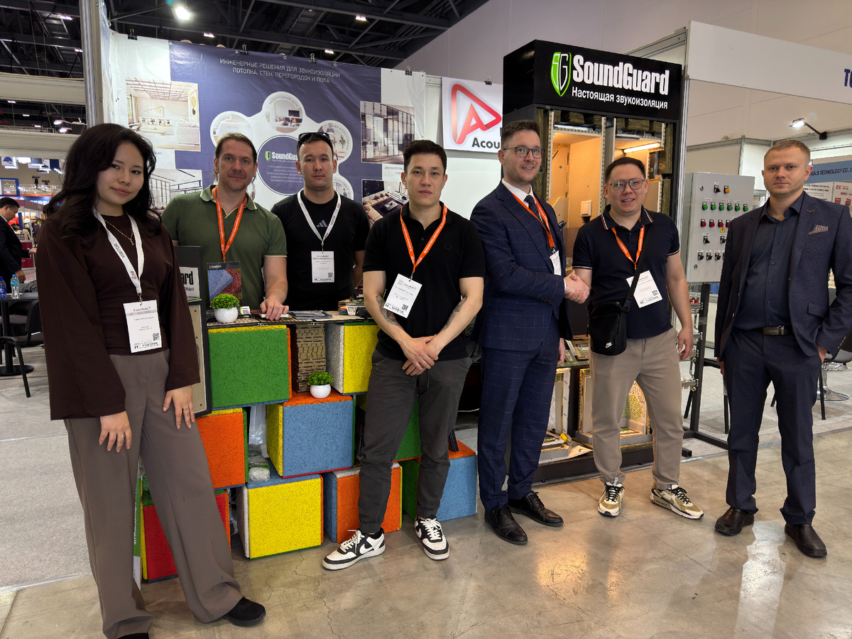 Компания SoundGuard на Международной выставке «AstanaBuild»
