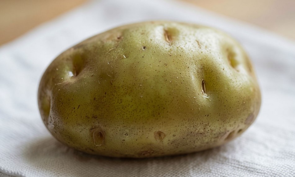 Зеленый картофель