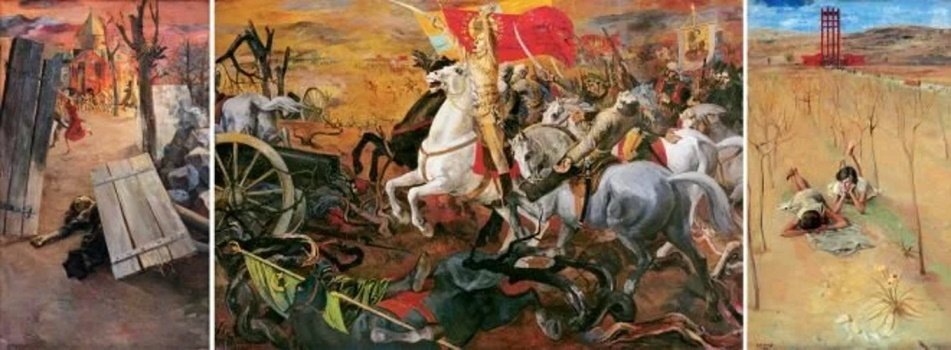 Триптих Саркиса Мурадяна «Сардарапатская битва»