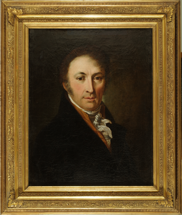 Неизвестный художник по оригиналу 1818 г. Тропинина Василия Андреевича (1776-1857)
Карамзин Николай Михайлович (1766-1826).
XIX в.
Россия, холст, масло.
