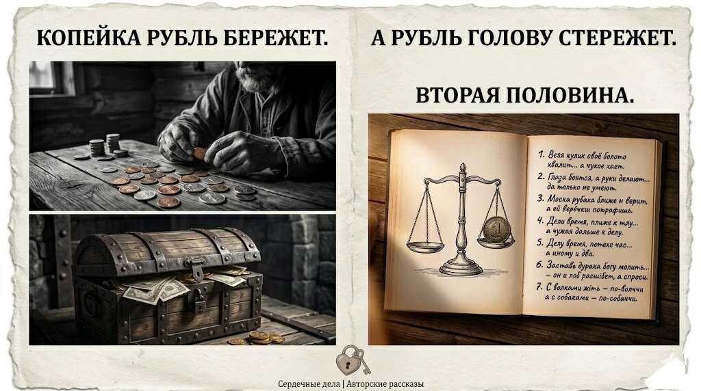 Копейка рубль бережет 7 пословиц, которые учат тратить с умом