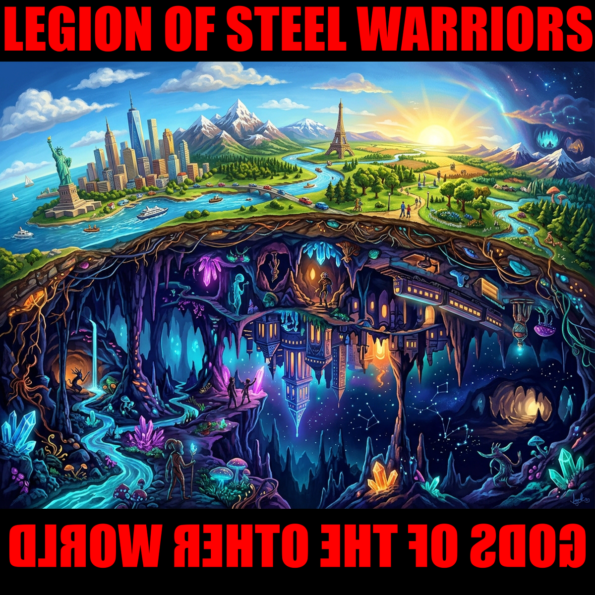 Альбом Gods Of The Other World (Боги другого мира) LEGION OF STEEL WARRIORS (L.O.S.W)