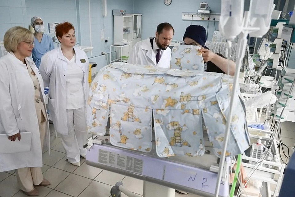    Перинатальный центр стал важным пунктом рабочего визита. Фото: ПТО