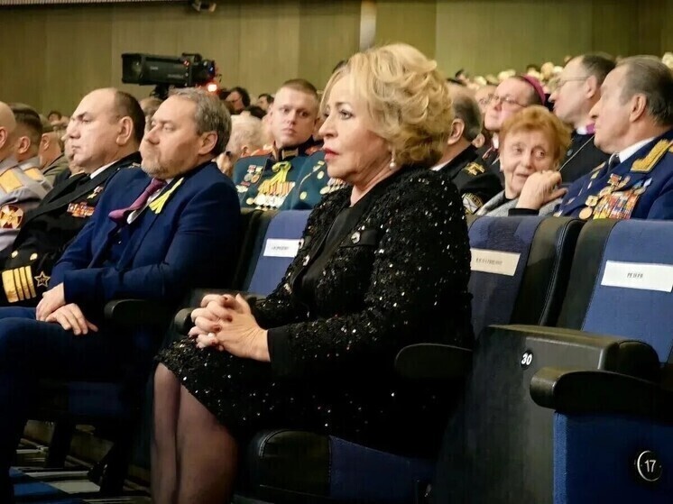    Председатель Совета Федерации Валентина Матвиенко. Фото: МК в Питере / Анна Лаврова