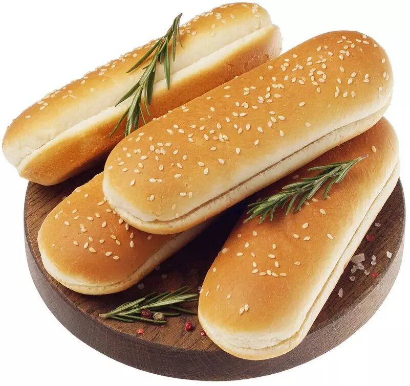 Булочки для датского хот-дога с кунжутом Деликатеска