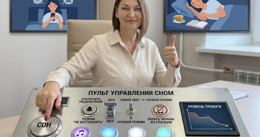 Цифровой детокс и сигналы к отдыху: готовимся ко сну без тревоги!