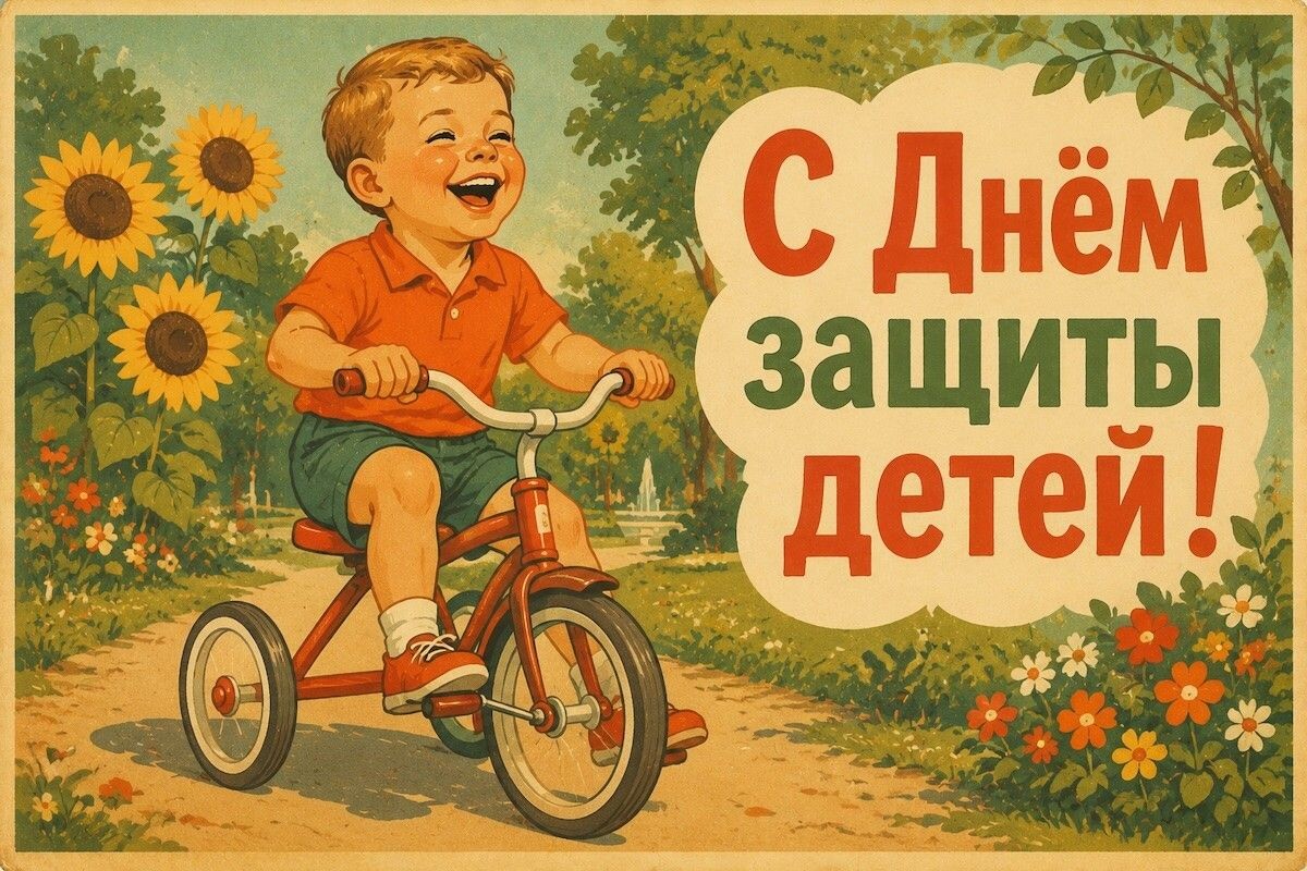 Лучшее занятие 1 июня — заниматься тем, что приносит радость. Источник: нейросеть📷

