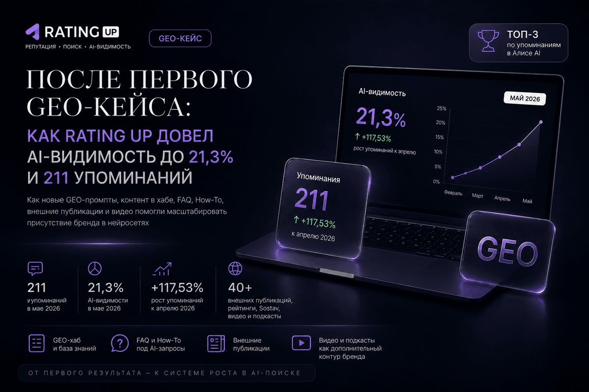 GEO-кейс Rating Up