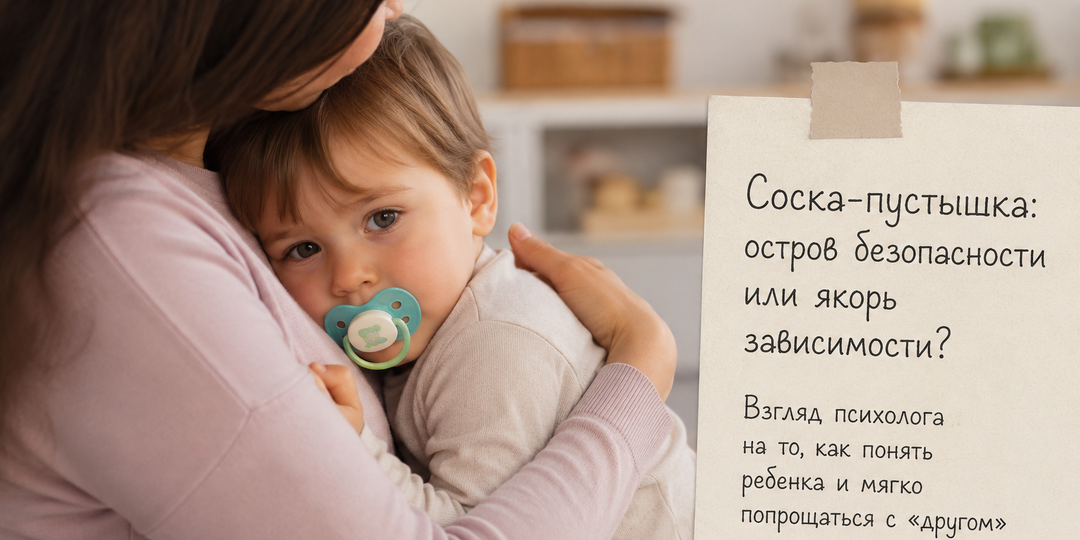 Соска-пустышка: остров безопасности или якорь зависимости? Взгляд психолога на то, как понять ребенка и мягко попрощаться с «другом»