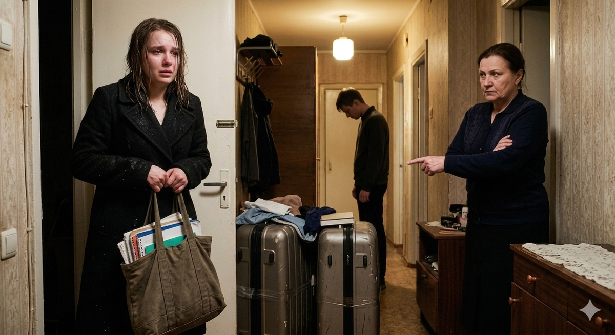 «Свекровь выгнала меня в ночь, заявив, что я здесь никто. Спустя 5 лет я вернулась, чтобы выкупить её квартиру, и вот что я им сказала»