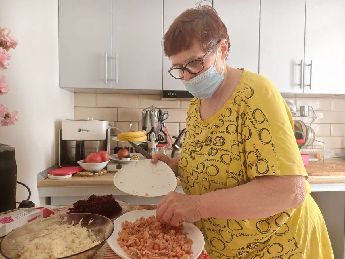 Михална на кухне