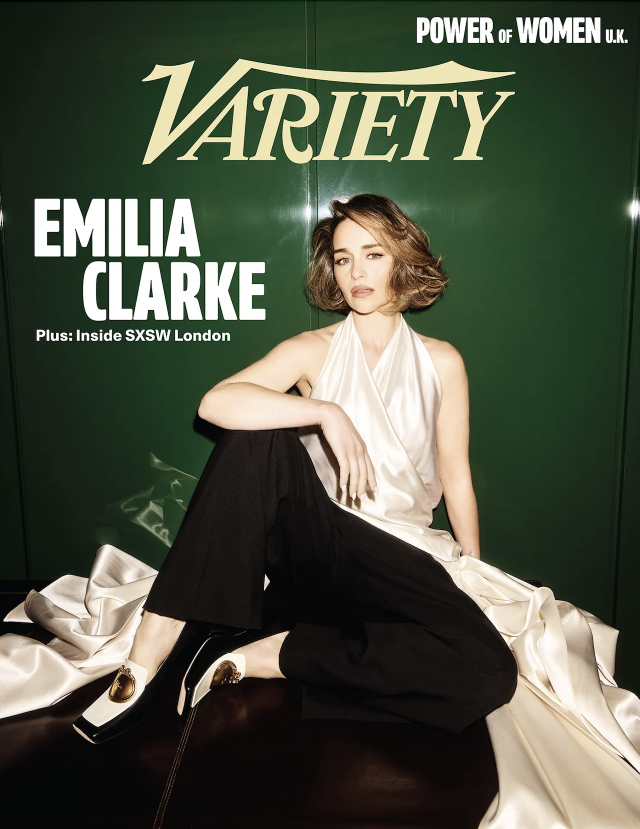    Эмилия Кларк. Фото: обложка Variety 2026
