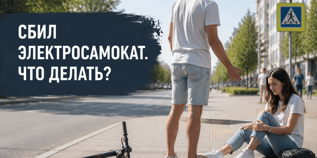 Сбил электросамокат: что делать, чтобы потом не остаться без компенсации