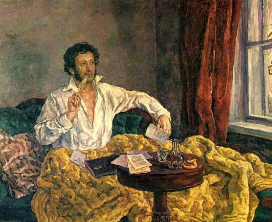 портрет А.С. Пушкина художник П.Кончаловский