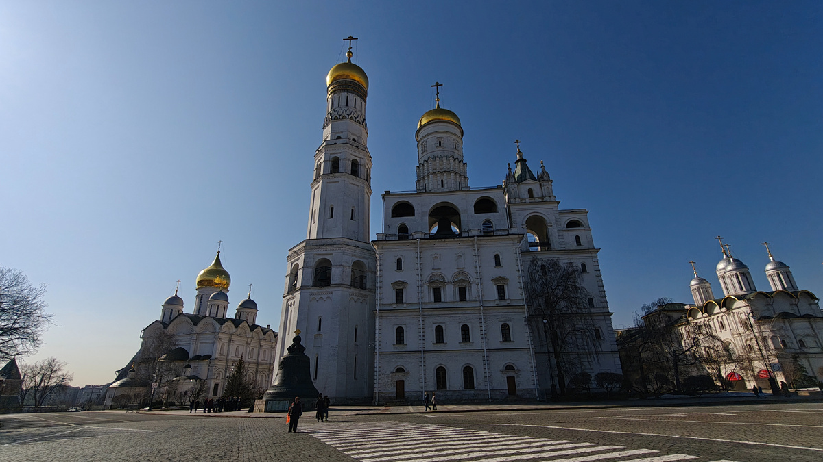 Колокольня Ивана Великого на Красной площади. Фото автора. 