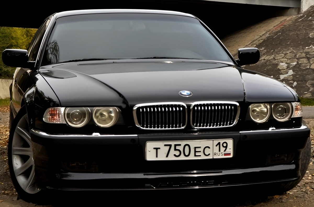 BMW E38. Наши дни. Модель 750I