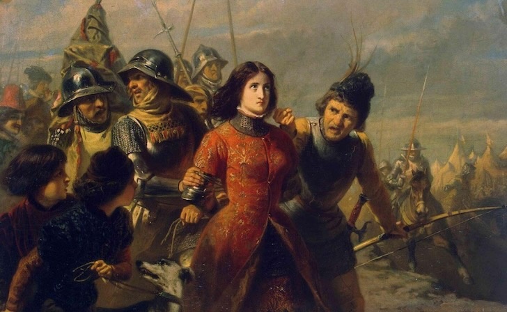    Картина Адольфа Александра Дилленса «Плен Жанны д'Арк» I hermitagemuseum.org