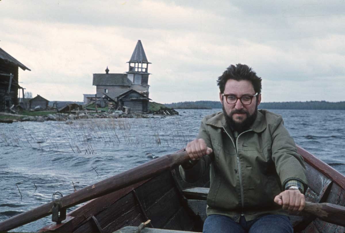 На Лижмозере. Заонежье. 1972 год. Фото из личного архива М. Мильчика