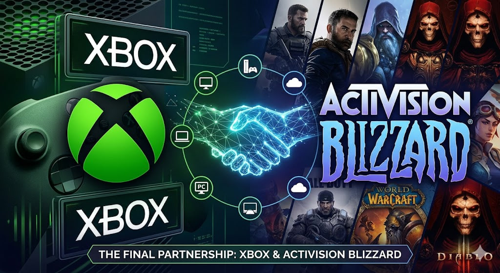 Историческое слияние Xbox и Activision Blizzard официально завершено на всех уровнях, включая юридический.