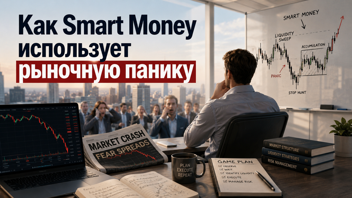 Как Smart Money использует рыночную панику