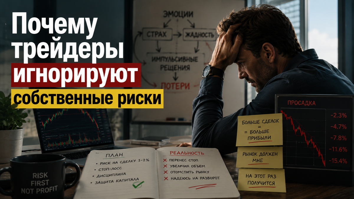 Почему трейдеры игнорируют собственные риски