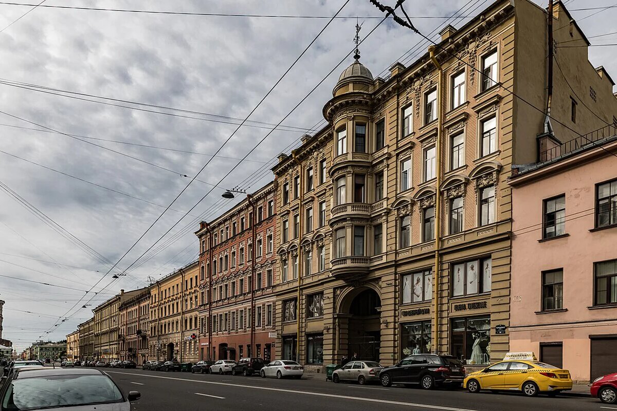 Дом Распутина по адресу Гороховая 64