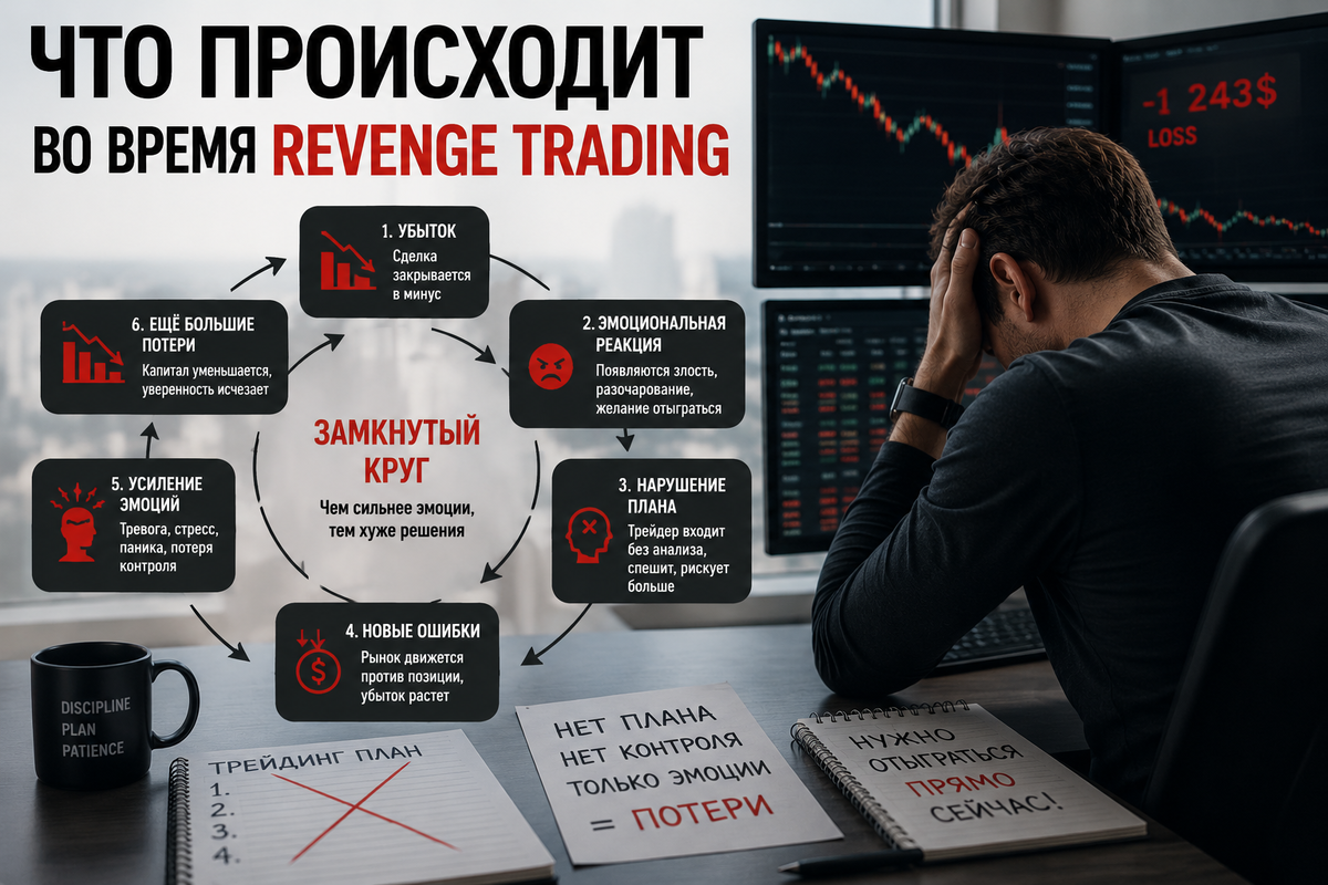 Что происходит во время revenge trading