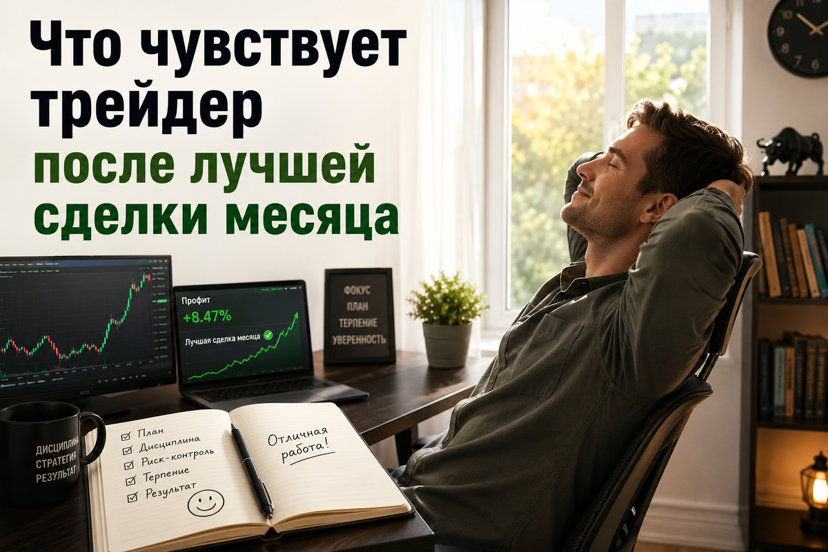 Что чувствует трейдер после лучшей сделки месяца