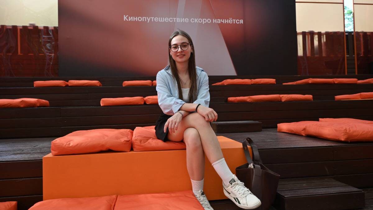    Студентка Анна Боброва / Фото: Александр Кочубей / Вечерняя Москва